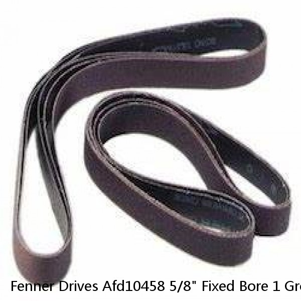 Fenner Drives Afd10458 5/8" Fixed Bore 1 Groove Standard V-Belt Pulley 10.25" Od