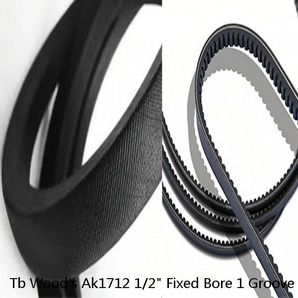 Tb Wood's Ak1712 1/2" Fixed Bore 1 Groove Standard V-Belt Pulley 1.75 In Od