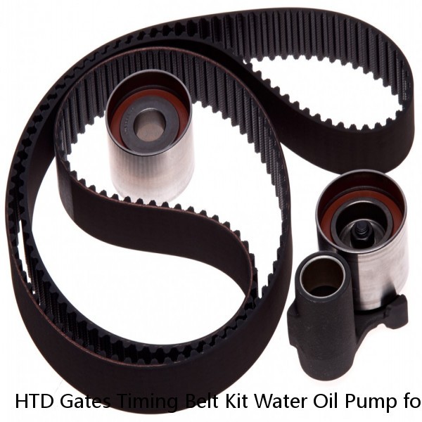 HTD Gates Timing Belt Kit Water Oil Pump for 06-11 Hyundai Accent Kia Rio Rio5