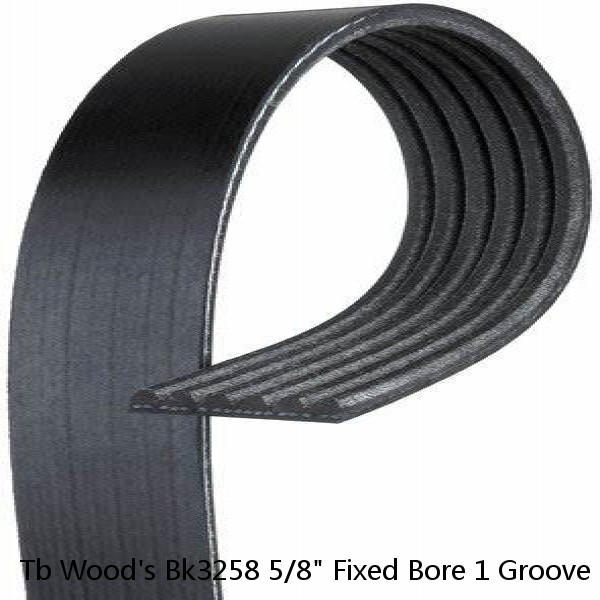 Tb Wood's Bk3258 5/8" Fixed Bore 1 Groove Standard V-Belt Pulley 3.35 In Od