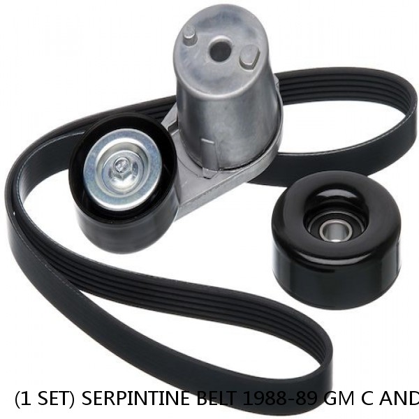 (1 SET) SERPINTINE BELT 1988-89 GM C AND K SERIES TRUCK 5.7L P/N K061025