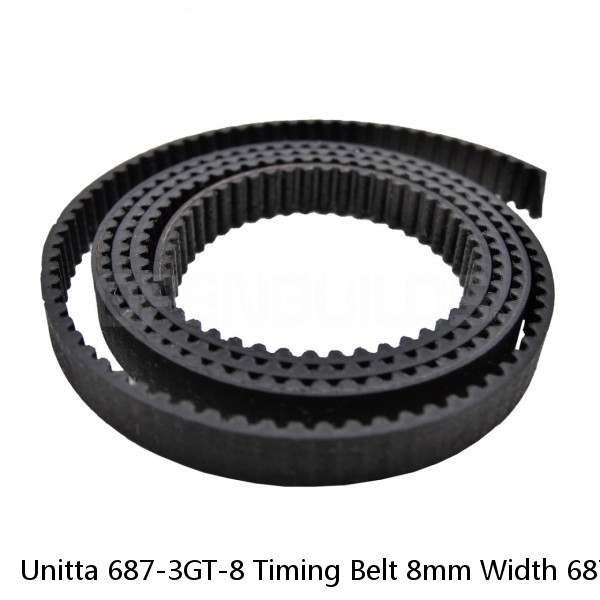 Unitta 687-3GT-8 Timing Belt 8mm Width 687-3GT TEL 023-001280-1 B2023-001280-1
